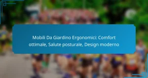 Mobili Da Giardino Ergonomici: Comfort ottimale, Salute posturale, Design moderno