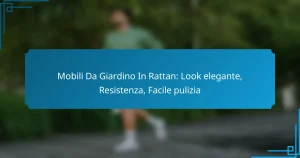 Mobili Da Giardino In Rattan: Look elegante, Resistenza, Facile pulizia